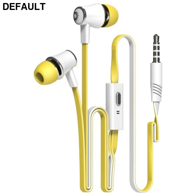 JM21 Colorful In-ear Earphone Headphones Hifi Earphones Low green and yellow Wired Earbuds Best Selling Products