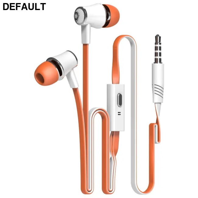 JM21 Colorful In-ear Earphone Headphones Hifi Earphones Low orange Wired Earbuds Best Selling Products