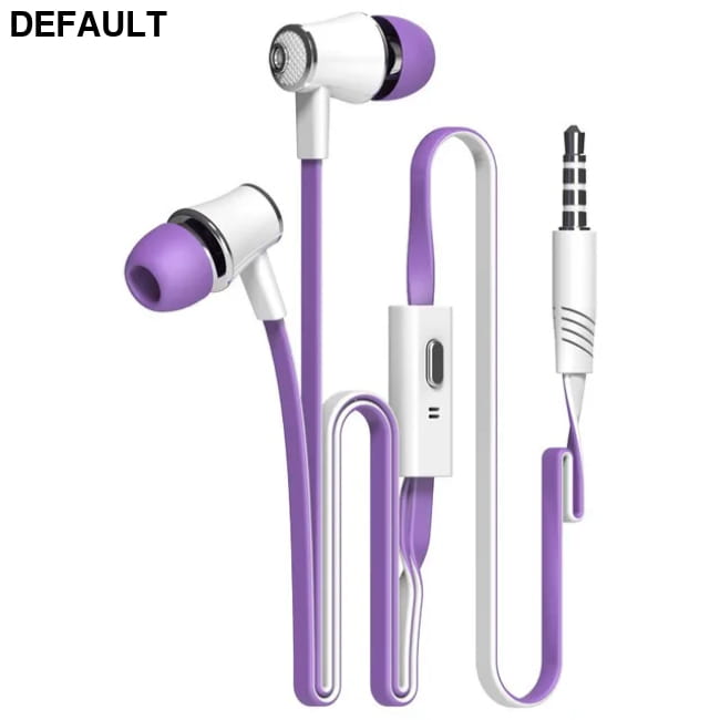 JM21 Colorful In-ear Earphone Headphones Hifi Earphones Low purple Wired Earbuds Best Selling Products