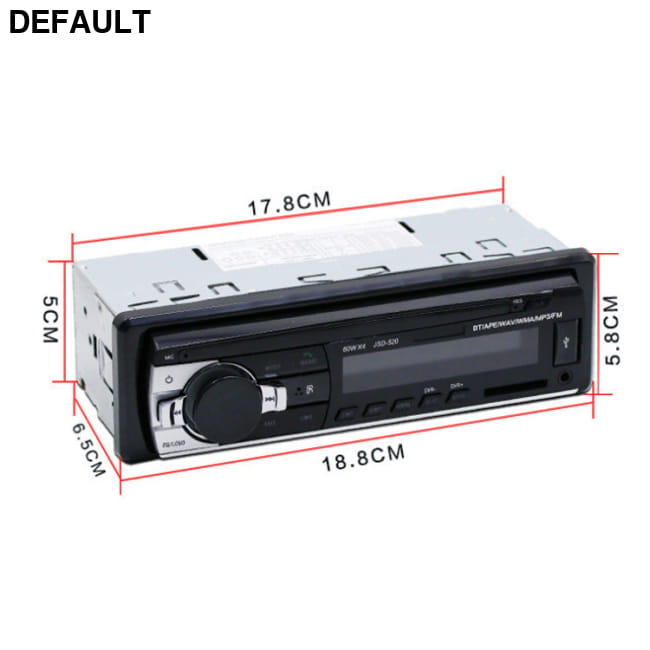 jsd520 car mp3 player Silver Audio Receiver Motor Vehicle A/V Players & In-Dash Systems