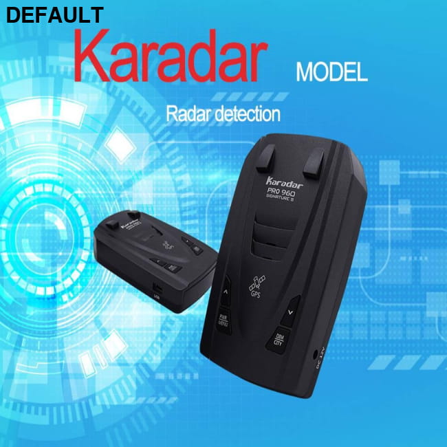 Karadar Pro960 Signature Radar GPS Antiradar Detector Car Detectors Electronics