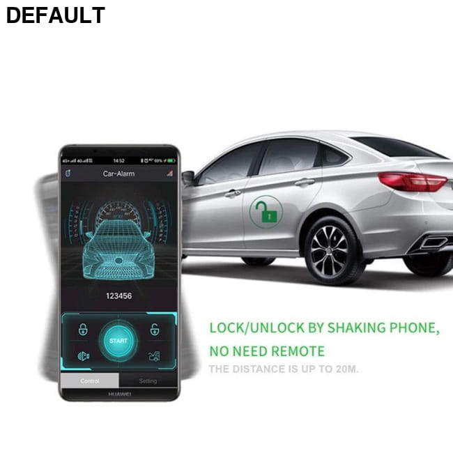 Keyless Entry System Smart Phone Sensor Remote Control Car Alarm & Security Systems Electronics