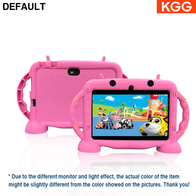 Kids Tablet 7 inch for 3-12 Educational 1pc pink Tablets Computers