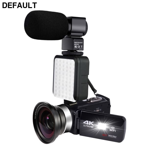 KOMERY 4K Video Camera 48MP 18X Digital Zoom Cameras Vlogging for YouTube 3.0Inch 270 Degree Flip Screen Camcorder
