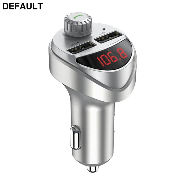 KUULAA Car Charger FM Transmitter Bluetooth Audio MP3 Silver Transmitters Best Selling Products