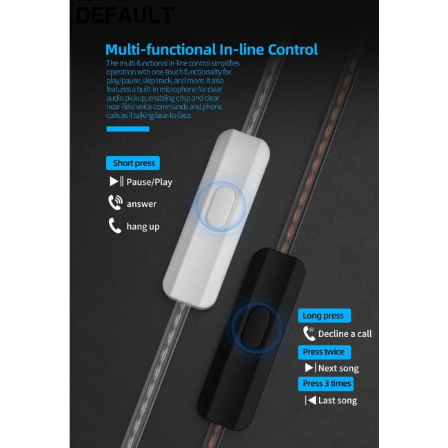 KZ EDC PRO Wired Earphone Large Dynamic Drivers Earbuds Best Selling Products