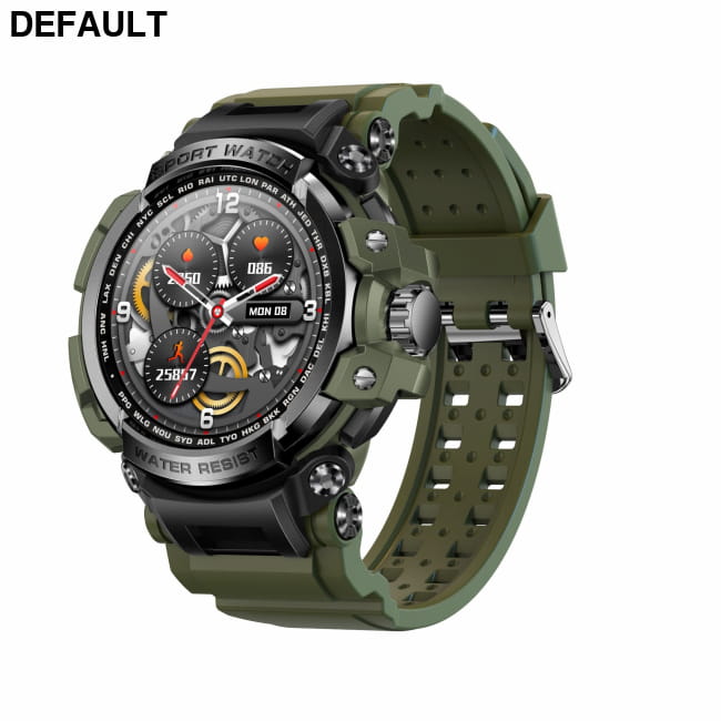 LC16 smartwatch Bluetooth call outdoor three defense heart green Smart Watches Best Selling Products