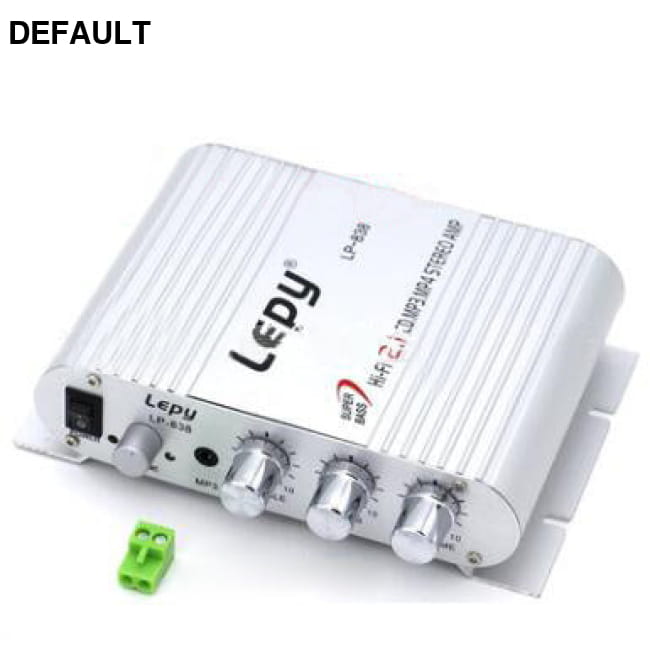 Le Pai LP-838 car home 12V computer amplifier 2.1 channel A Amplifiers AM/FM Radios