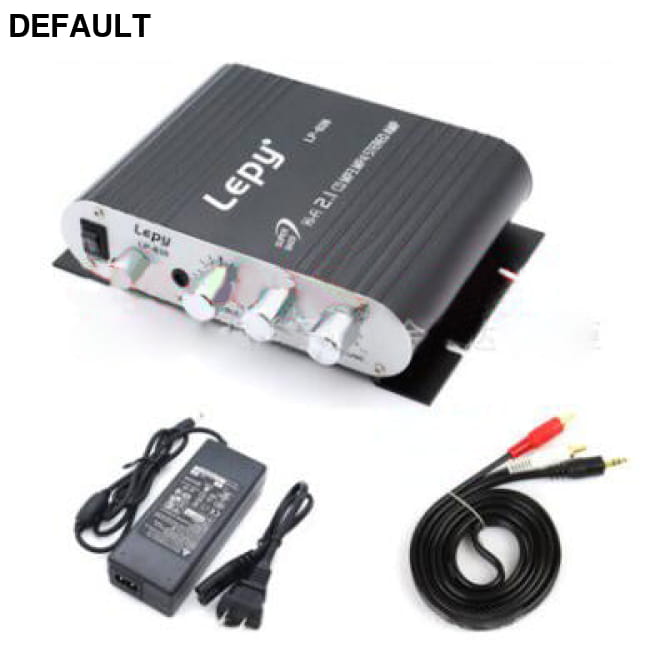 Le Pai LP-838 car home 12V computer amplifier 2.1 channel E Amplifiers AM/FM Radios
