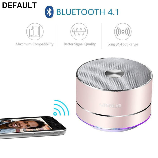 LENRUE Portable Wireless Bluetooth Speaker Stereo Mini Speakers Electronics