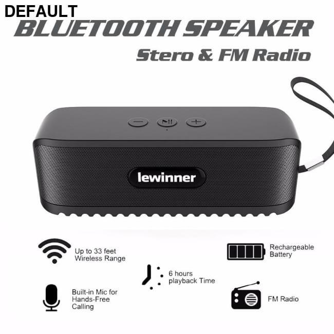 Lewinner 802 Mini Bluetooth speaker Portable Wireless Speakers