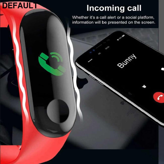 M3+ Smartwatch: Heart Rate & BP Monitoring Smart Watches