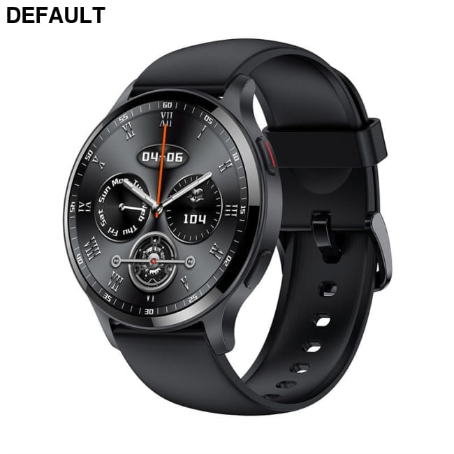 Men and women waterproof bluetooth call smart watch heart Black Watches