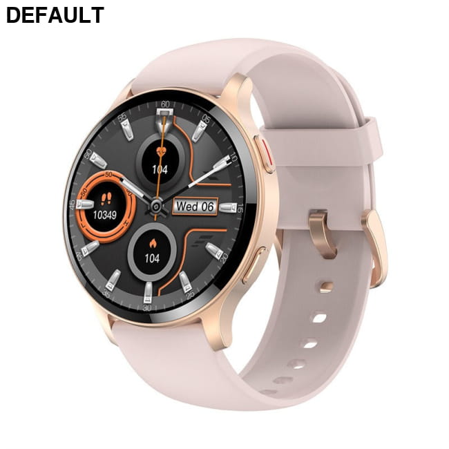 Men and women waterproof bluetooth call smart watch heart Gold Watches