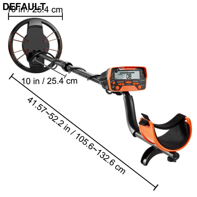 Professional Metal Detector with Waterproof Search Coil and DSP Chip Car Accessories Ground Detectors