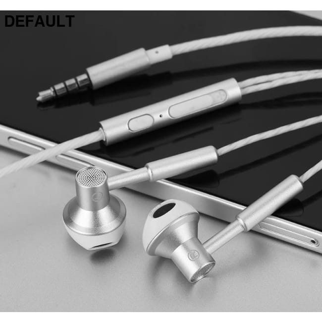 Metal Wired Earphones Sport Running Gaming Music Headphone Earbuds Headsets