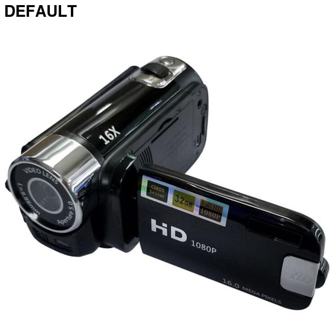 MetalVlog 16X HD Cam black / China Digital Camcorders Best Selling Products Video Cameras