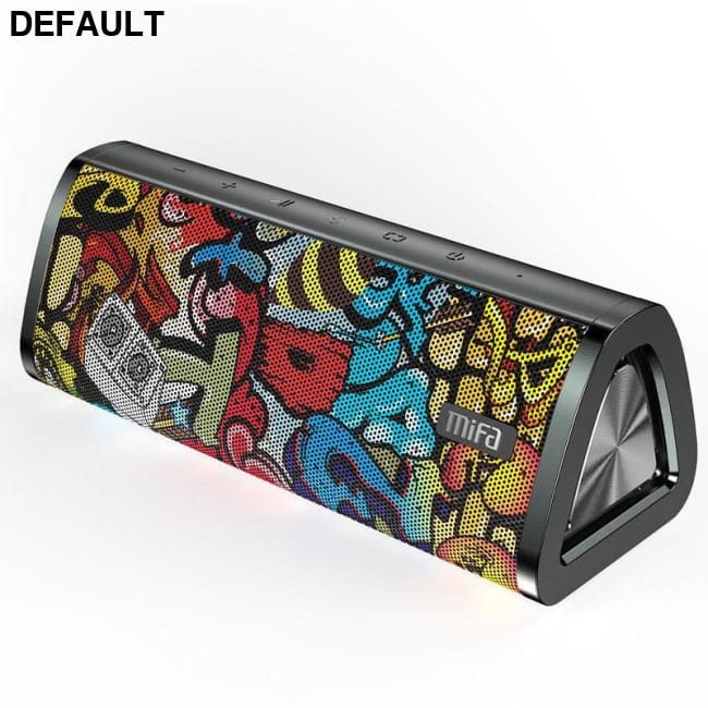 mifa A10+ Portable bluetooth speaker 360° Stereo Sound 20W CHINA / Black-Graffiti Mini Speakers Electronics