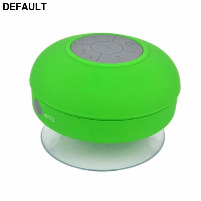 Mini Portable Subwoofer Shower Wireless Waterproof Green Bluetooth Speakers