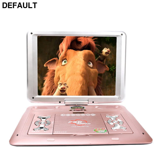 Mobile Portable DVD Learning Machine Rose Gold / EU Car Ceiling & Headrest Monitors Electronics
