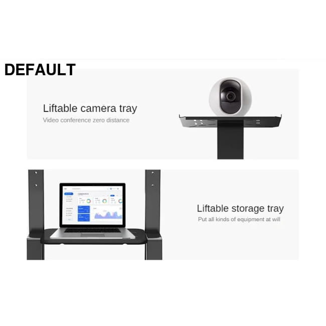 Mobile TV Stand for 32-86” TVs,Tilt Cart Holds up to 220 Home Stands & Monitor Mounts