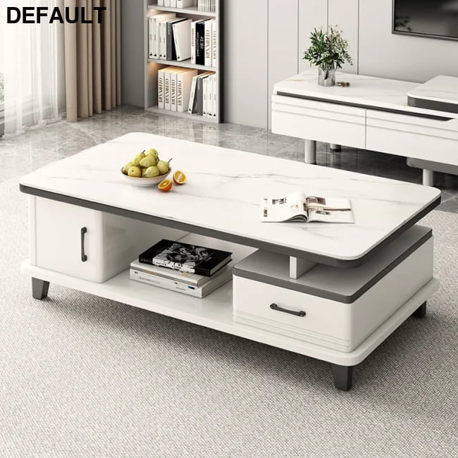 Modern LED TV Stand for Televisions Up Coffee Table Glass Home Stands Entertainment Centers &