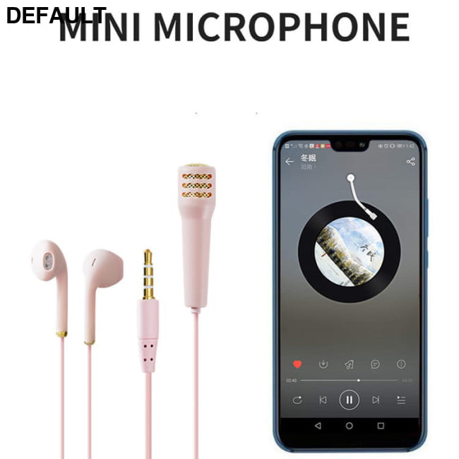National K Song Singing Wired Mini Microphone Headset Earbuds Best Selling Products Electronics
