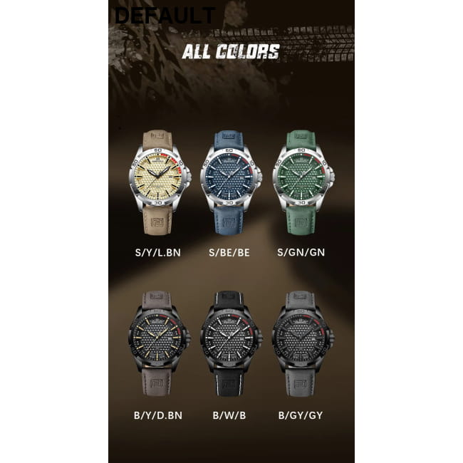 NAVIFORCE Brand Men Fashion Quartz Watches Male Leather BWB Sport