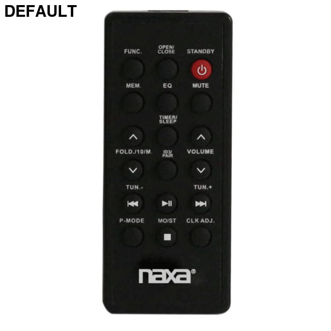 Naxa MP3 & CD Bass Reflex Boombox PA System with Bluetooth Black Best Selling Products