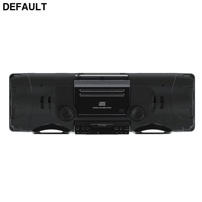 Naxa MP3 & CD Bass Reflex Boombox PA System with Bluetooth Black Best Selling Products