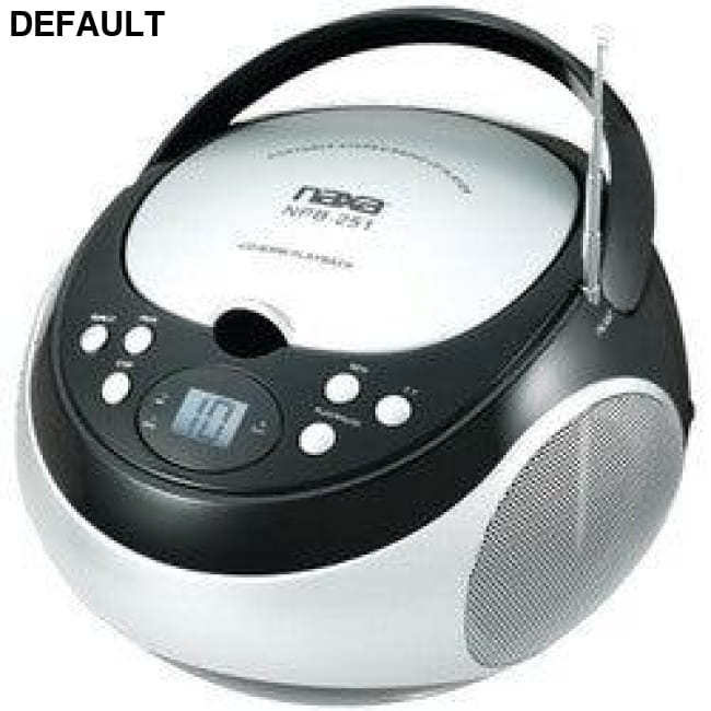 Naxa Portable Cd Player With Am And Fm Radio (black) RA21288 Players Electronics