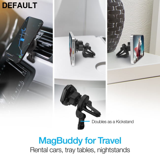 Naztech MagBuddy Elite Vent Mount black Car Accessories Electronics