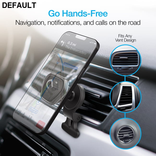 Naztech MagBuddy Elite Vent Mount black Car Accessories Electronics