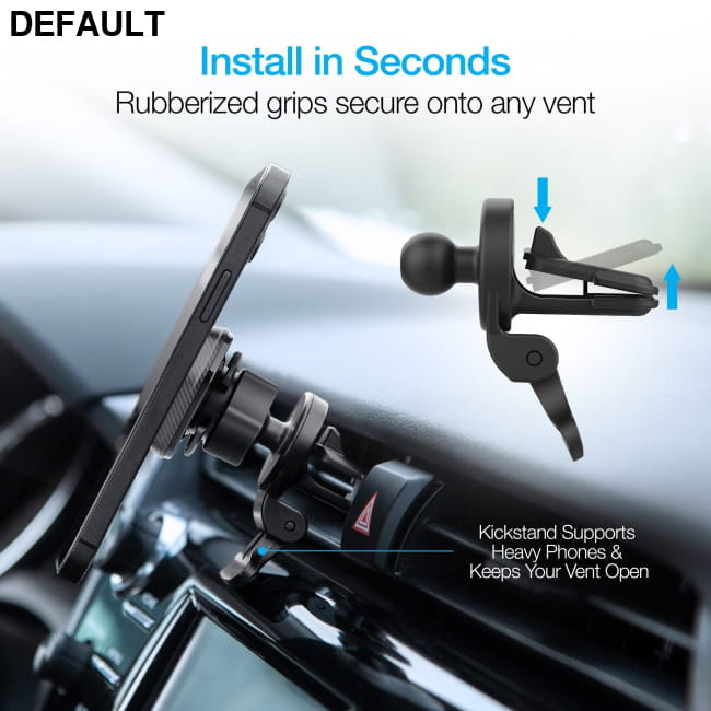 Naztech MagBuddy Elite Vent Mount black Car Accessories Electronics