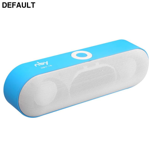 NBY-18 Pill Shape Stereo Bluetooth Speaker Wholesale Blue Mini Speakers Electronics