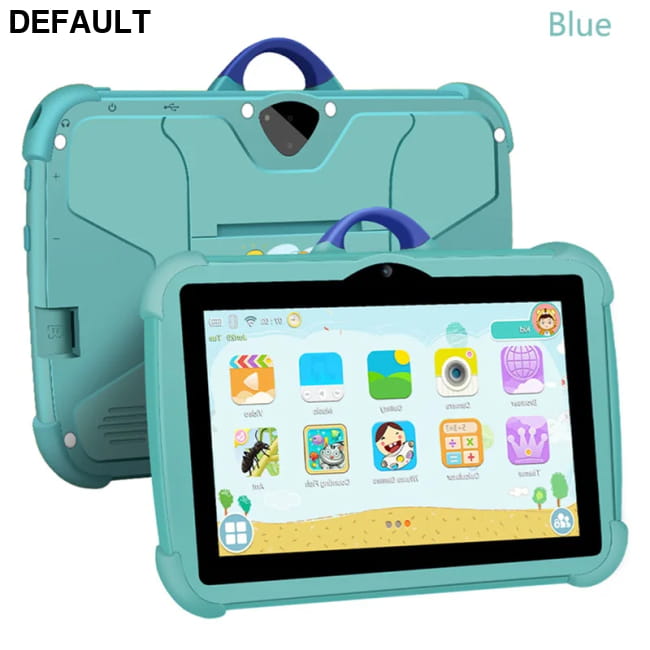 New 7 Inch 5G WiFi Tablet Pc for Children’s best Gifts Blue / Standard Version / CHINA Tablets Computers