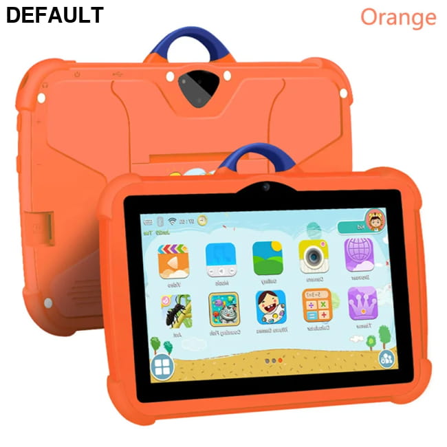 New 7 Inch 5G WiFi Tablet Pc for Children’s best Gifts Orange / Standard Version / CHINA Tablets Computers