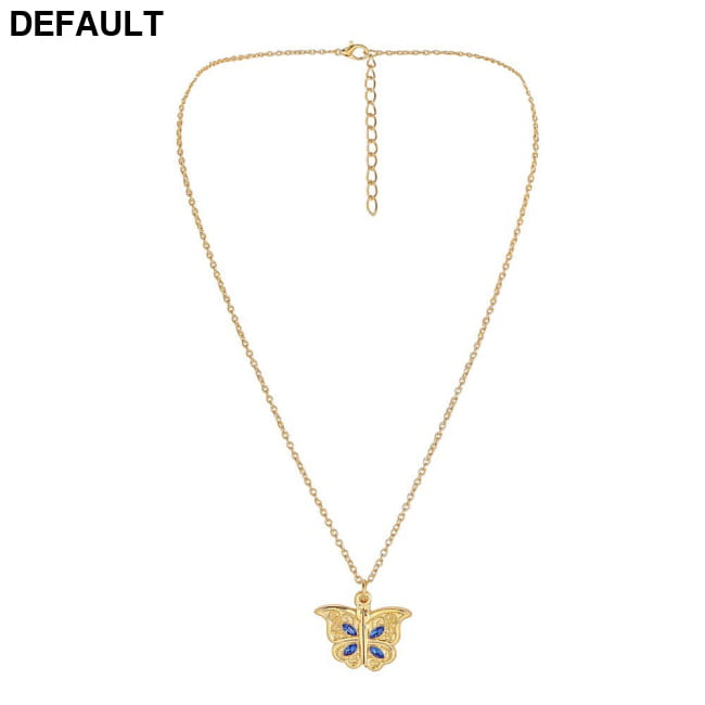New diamond butterfly heart necklace for women openable Sterling Silver Necklaces Jewelry