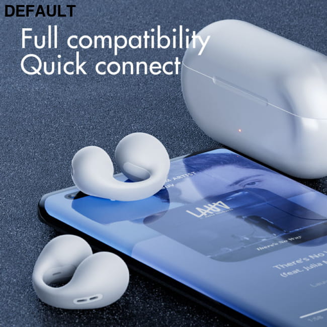 New i110 Sports Bluetooth Headset Bone Conduction Ear Clip Mini Earphones Electronics