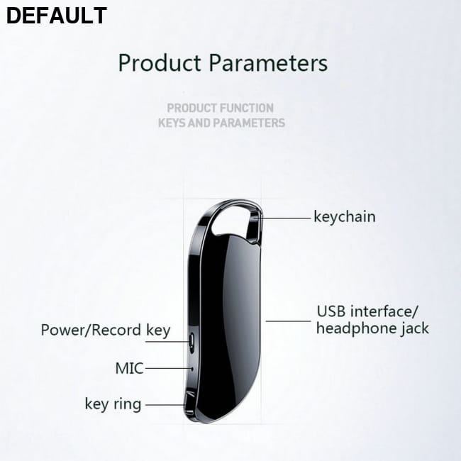 New Product V11 Keychain Voice Recorder Portable MP3 Digital Recorders