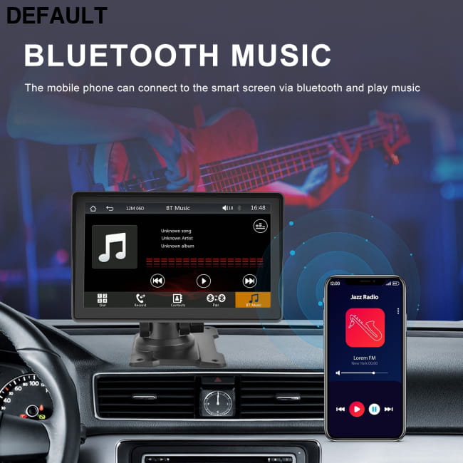 New Wireless Portable Bluetooth Player / Standard arrangement Car Audio Receiver & Video Receivers