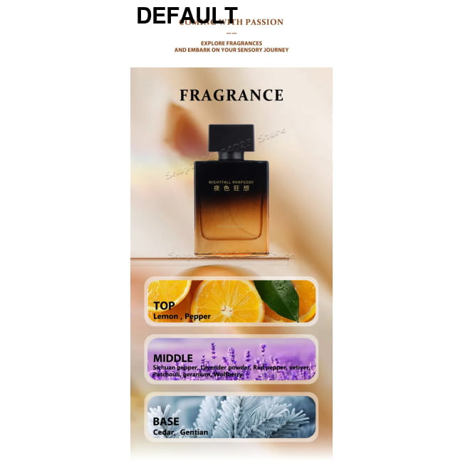 Nightfall Rhapsody Pheromone Men Eau Parfum Woody Floral Women Perfume Best Selling Products Eaux de