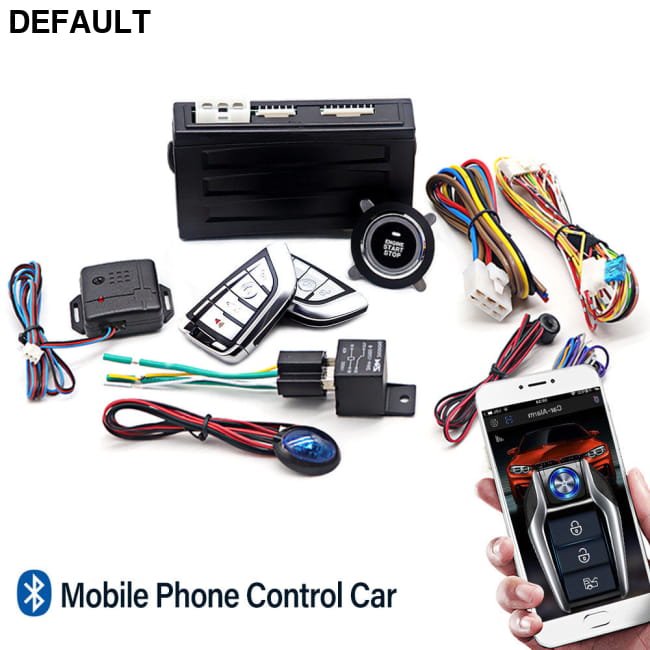 One-key Remote Start Car Alarm Universal Mobile Phone APP UTE808 Starter Electronics