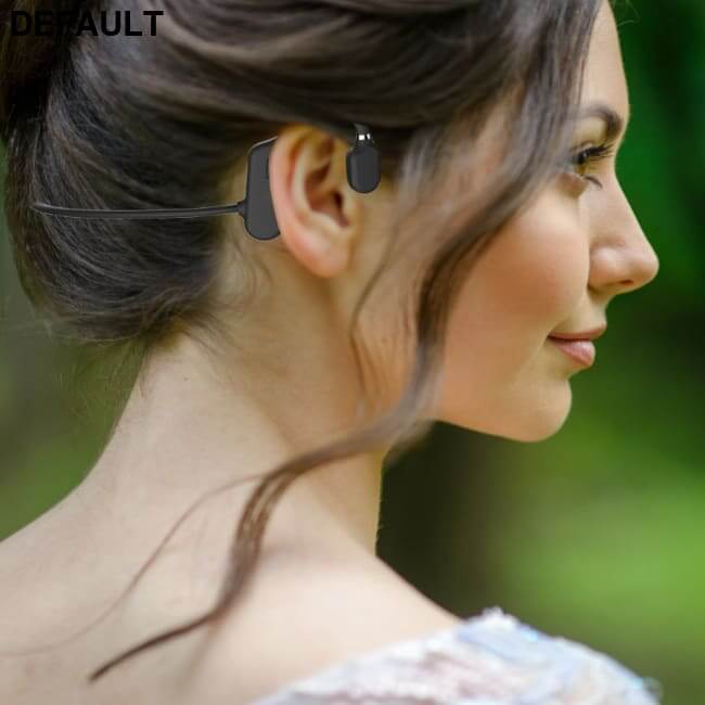 Open Ear Induction Stereo Wireless Headphones Headset Bone Conduction