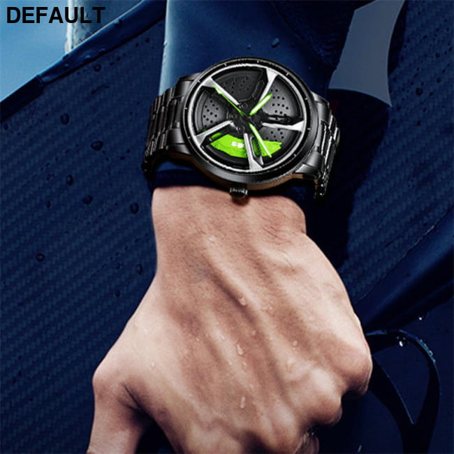 Original 3D Real Man Watches Waterproof Watch Car Rim Men Sport