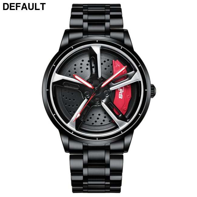 Original 3D Real Man Watches Waterproof Watch Car Rim Red / CN Men Sport