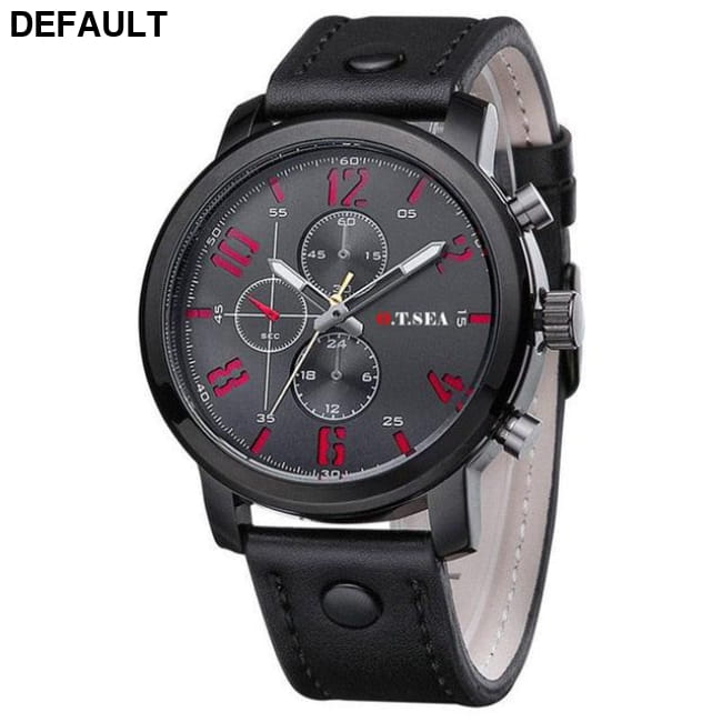 OTSEA Men’s Fashion Watch Black Men Quartz Watches Best Selling Products