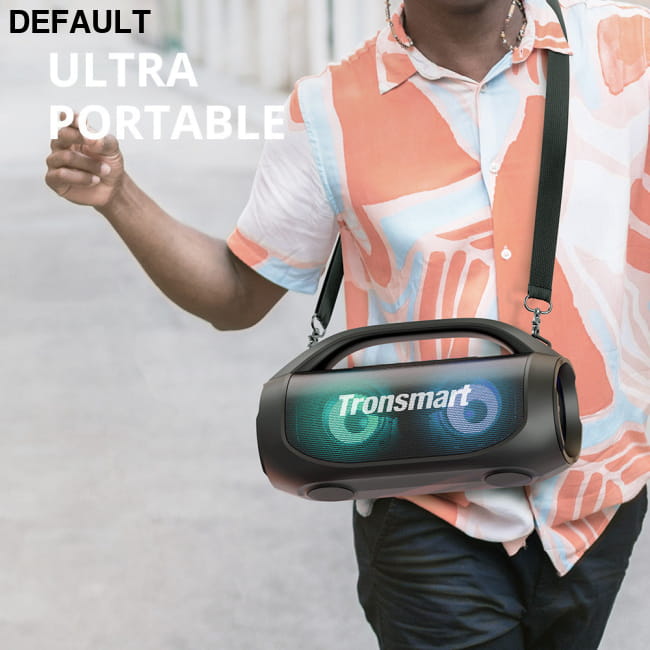 Outdoor Portable Strap Waterproof Bluetooth Speaker Black / USB Mini Speakers Electronics