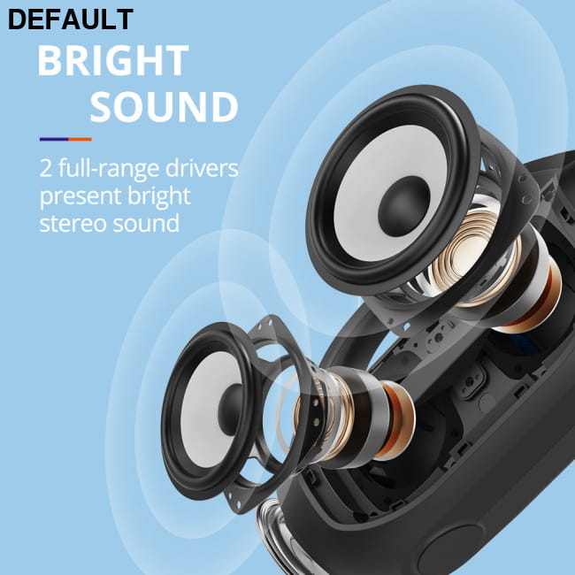 Outdoor Portable Strap Waterproof Bluetooth Speaker Black / USB Mini Speakers Electronics