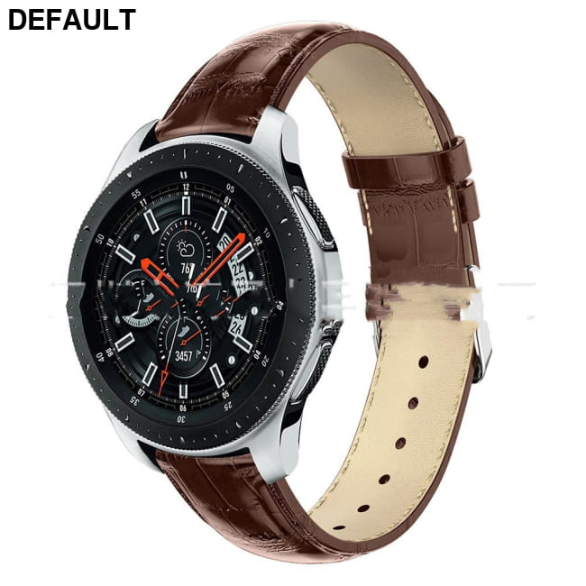 Pattern Watch Strap Flat Mouth Brown / 42mm Women Watches